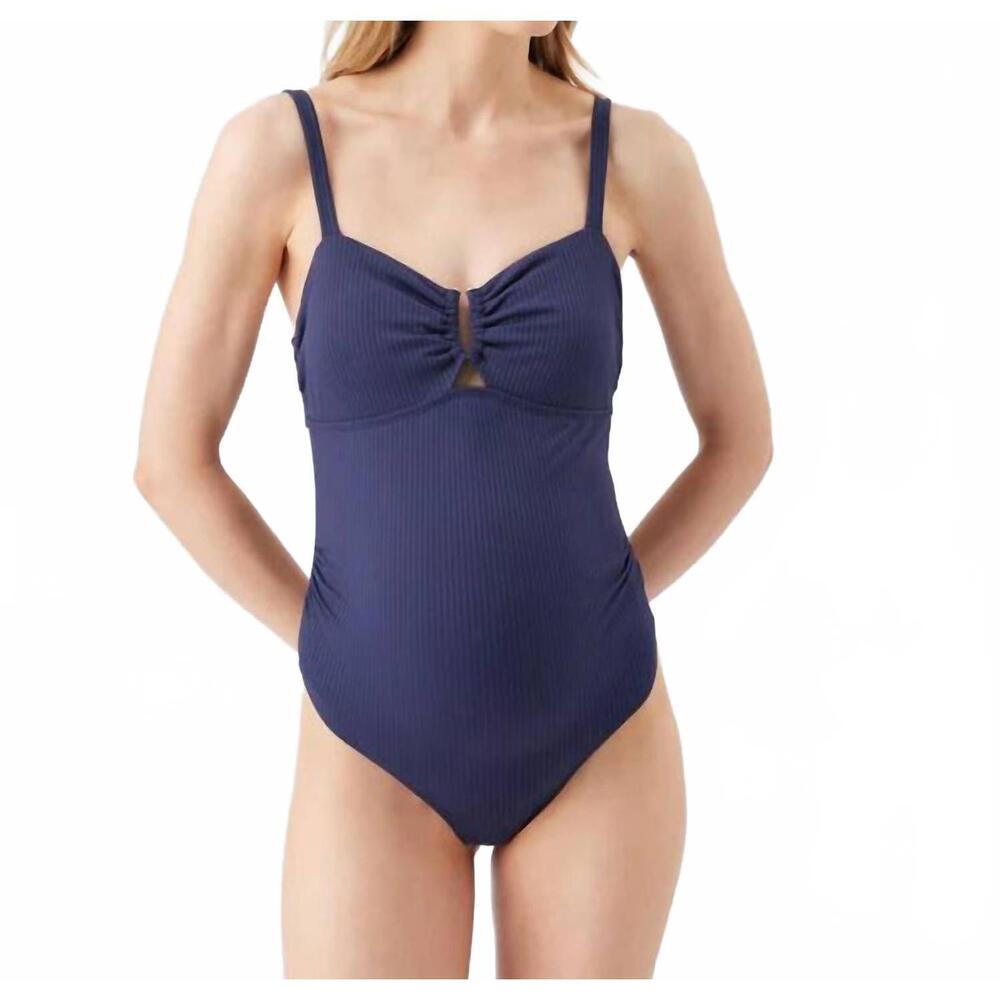 NEW RIPE amalfi one piece swimsuit in navy